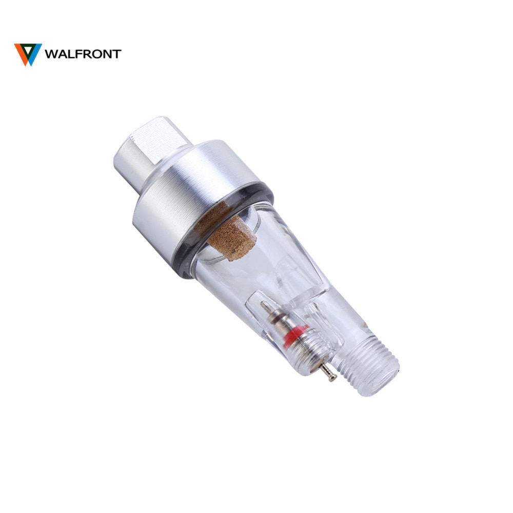 WALFRONT 1/8 Airbrush Fitting Mini Air Filter Moisture Water Trap Paint Hose Paint Spray Cheap Sale