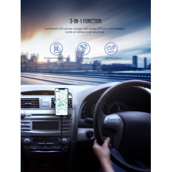 Gravity Sensor QI Wireless Charging Car Charger for Samsung Galaxy S9 S8 S6 S7 Edge Air Vent Holder for IPhone XS MAX XR 8 Plus