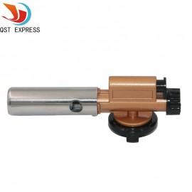 Metal Electronic Ignition Flame Gun Welding Gas Torch Lighter Heating Butane Camping Hiking Torch Welding Equipment