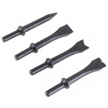 TORO 9150 120mm Professional Handheld Pistol Gas Shovels Air Hammer Small Rust Remover Pneumatic Tools with 4 Chisels