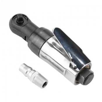 Square Drive Straight Shank Pneumatic Air Ratchet Wrench Professional Tool 1/4 3/8