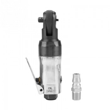 Square Drive Straight Shank Pneumatic Air Ratchet Wrench Professional Tool 1/4 3/8