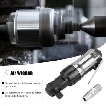 Square Drive Straight Shank Pneumatic Air Ratchet Wrench Professional Tool 1/4 3/8