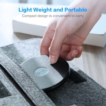 FLOVEME Qi Wireless Charger For iPhone X Xs Max Xr 8 Plus 9mm Ultra Thin Wireless Charging Pad For Samsung S8 S10 S9 Plus Note 9