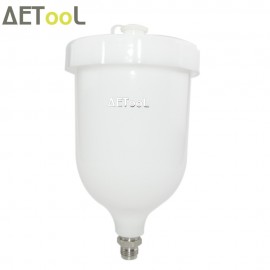 AETool Professional 600ML Plastic Paint Pot For Devilbiss GFG Spray Gun Hopper For Devilbiss TT Spray Gun Pistola Accessories
