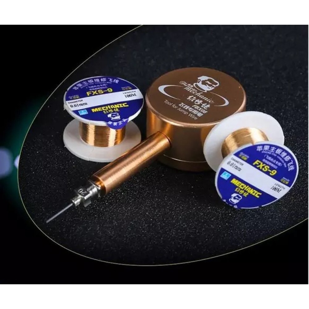 Oityn Update Chip Conductor line Maintenance Jump Line for Mobile Phone PCB Welding PCB Line Wire Copper Soldering Wire 0.01mm
