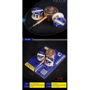 Oityn Update Chip Conductor line Maintenance Jump Line for Mobile Phone PCB Welding PCB Line Wire Copper Soldering Wire 0.01mm