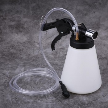 Car Brake Bleeder Bleeding Fluid Change Kit Air Pneumatic Garage Vacuum Tool Set 90-120PSI With User Manual