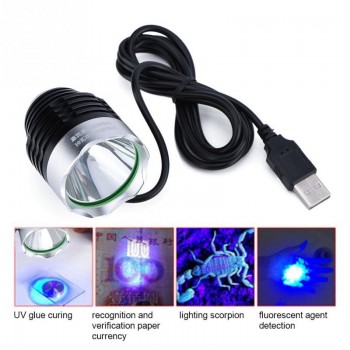 10W.max 5V USB Ultraviolet Light Lamp UV Glue Curing LED Lamp for Mobile Phone Repair Green Oil Curing Cellphone Tool
