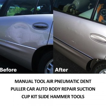 Manual Tool Air Pneumatic Dent Puller Car Auto Body Repair Suction Cup Kit Slide Hammer Tools