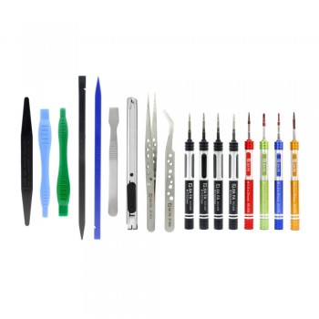 17 in 1 Multi-functional Repair Tool Set with Bag for Mobile Phones of Variety