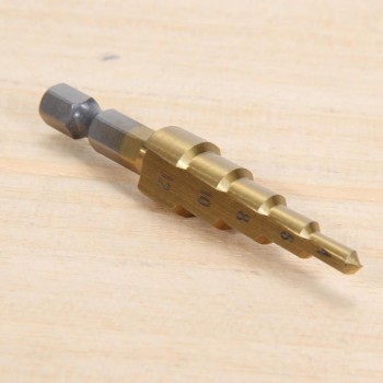 Hole Cutter 4-12mm Cone Step Drill Hole Tools Countersink Drill Bit Power Tools Step Drill Bit for Metal Tools Set