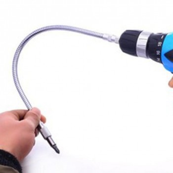 Adeeing 400mm Flexible Shaft Tool Metal Drill Screwdriver Bit Holder Connect Link Multitul Hex Shank Extension Snake Bit