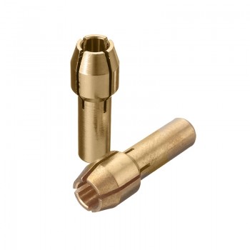 Doersupp 10Pcs/set Brass Drill Chucks Collet Bits 0.5-3.2mm 4.3mm Shank with Screw Nut for Dremel Rotary Tool High Quality