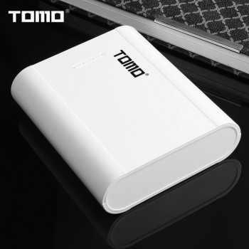 TOMO P4 USB Li-ion Intelligent Battery Charger DIY Mobile Power Bank Case Support 4 x 18650 Batteries and Outputs for Phone