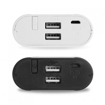 TOMO P3 USB Li-ion Intelligent Battery Charger DIY Mobile Power Bank Case Support 3 x 18650 Batteries and Outputs for Phone