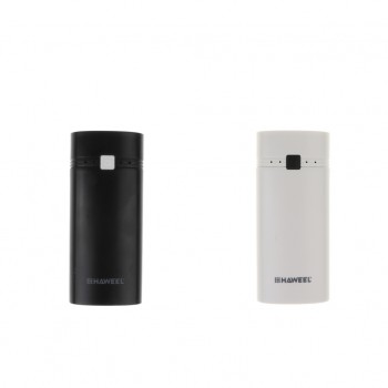 Lovoski 2 Sets USB Power Bank Battery Charger Case DIY Box With LED Light For Phone