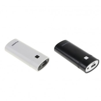 Lovoski 2 Sets USB Power Bank Battery Charger Case DIY Box With LED Light For Phone