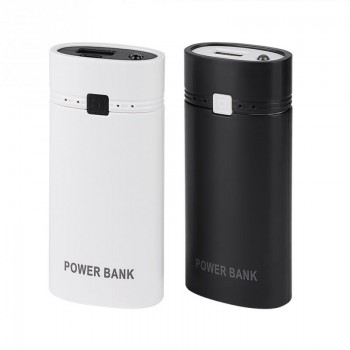 DIY 2 * 18650 Battery Portable Power Bank Case Charger Box USB Interface