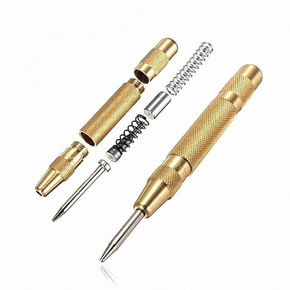 1 pc New  5 Inch Automatic Center Pin Punch Spring Loaded Marking Starting Holes Tool VER41 P40