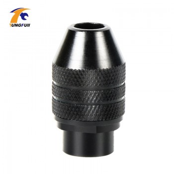 1pc keyless drill chuck for dremel Rotary Tools dremel Accessories 0.5-3.2mm mini drill chucks adapter for flexible drill shaft