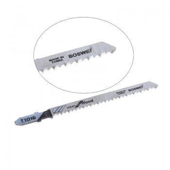 5Pcs/Set T101B HCS 100mm Jigsaw Blade Clean for Wood T-Shank Jig Saw Blades W315