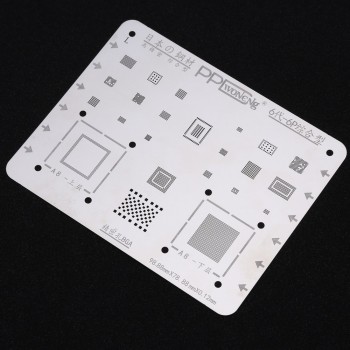 PPD BGA Stencil for iPhone 8 8P 7 7P 6S 6SP 6 6P Motherboard IC Chip BGA Reballing Stencil Kit