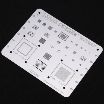 PPD BGA Stencil for iPhone 8 8P 7 7P 6S 6SP 6 6P Motherboard IC Chip BGA Reballing Stencil Kit