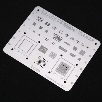 PPD BGA Stencil for iPhone 8 8P 7 7P 6S 6SP 6 6P Motherboard IC Chip BGA Reballing Stencil Kit