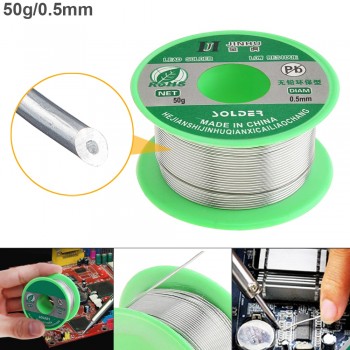 0.5/0.6/0.8mm 50g 99.7% Sn 0.3% Cu Lead-free Rosin Core Solder Wire with Flux and Low Melting Point for Electric Soldering Iron
