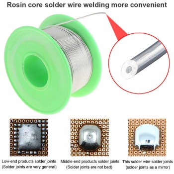 0.5/0.6/0.8mm 50g 99.7% Sn 0.3% Cu Lead-free Rosin Core Solder Wire with Flux and Low Melting Point for Electric Soldering Iron