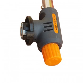 High Quality  Flame Gun Flamethrower Butane Burner Auto Ignition Camping Welding Gas Torch BBQ Outdoor Travel 1pcs