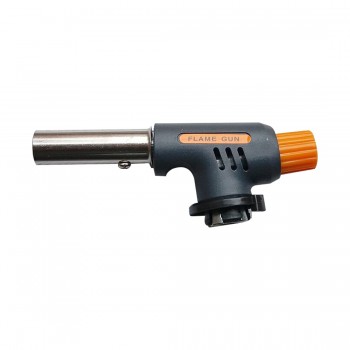 High Quality  Flame Gun Flamethrower Butane Burner Auto Ignition Camping Welding Gas Torch BBQ Outdoor Travel 1pcs