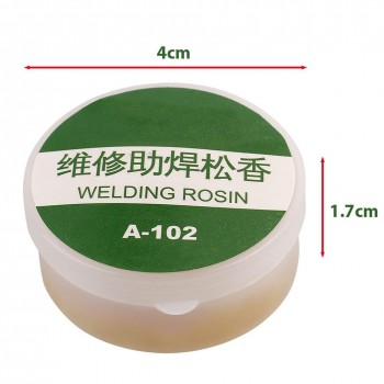 SOLEDI Flux Rosin Repair Mechanic Yellow Durable Soldering Iron Head Solid Rosin Paste Welding Tool Tin Solder Cream Solder