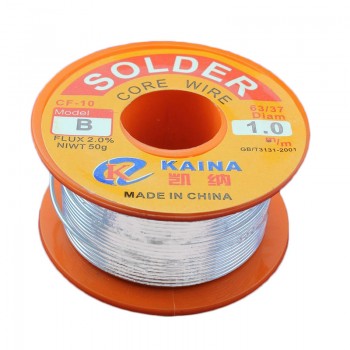 High Quality 63/37 Rosin Core Solder Wire Flux 2% Tin Lead Solder Iron Welding Wire Reel 0.5mm-2.0mm 50g/100g