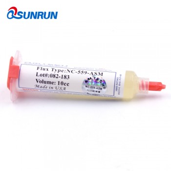 QSUNRUN AMTECH 2PC /SET  NC-559-ASM Solder Paste 10cc BGA PCB No-Clean Welding Advanced Oil Flux Grease Soldering Repair Paste