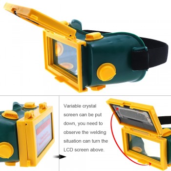 NEW Auto Darkening Welder Welding Eyes Goggles Glasses Helmet Mask Eyeshade/Patch/Eyes Workplace Safety Goggles