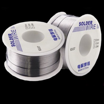 Industrial Solder Wire 63/37 50g 1.0mm/0.8mm 2.0-2.3 % Flux Rosin Core Weldring Tin Lead