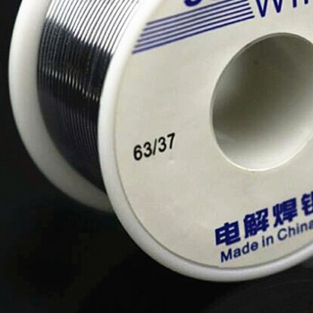 Industrial Solder Wire 63/37 50g 1.0mm/0.8mm 2.0-2.3 % Flux Rosin Core Weldring Tin Lead
