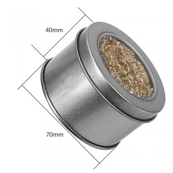 DIYWORK Welding Cleaning Ball Wiping Auxiliary Tool Welding Soldering Iron Tip Cleaner Mechanical Accessories Copper Wire Mould