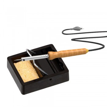 DIYWORK Metal Support Station With Solder Sponge Electric Soldering Iron Stand Holder Small And Simple Soldering Iron Frame