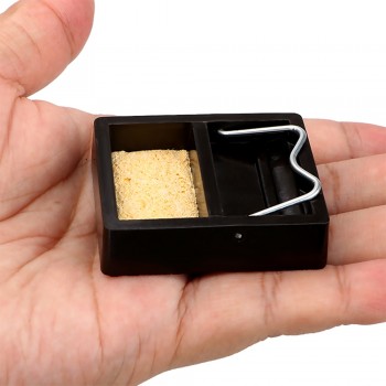 DIYWORK Metal Support Station With Solder Sponge Electric Soldering Iron Stand Holder Small And Simple Soldering Iron Frame