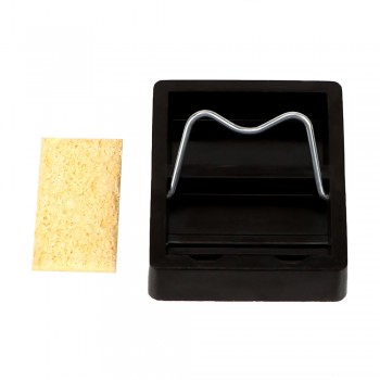 DIYWORK Metal Support Station With Solder Sponge Electric Soldering Iron Stand Holder Small And Simple Soldering Iron Frame