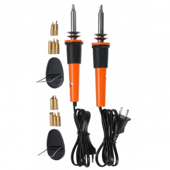 110V/220V EU/US Plug 30W Electric Soldering Iron Pen Wood Burning Pen Set Pencil Burner With Brass Tips and Accessories