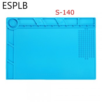 Insulation Pad Heat-Resistant Soldering Station Silicon Soldering Mat Work Pad Desk Platform for BGA Soldering Repair Station
