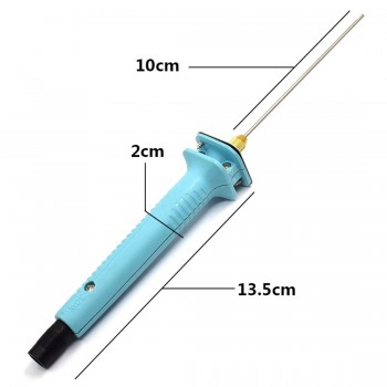 10cm Hot Wire Foam Cutter Pen Electric Styrofoam Cutter Tool Polystyrene Knife Floral Foam Engraving Pen Plastic Textured Hand