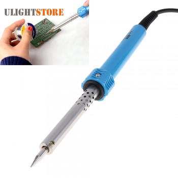 60W 110V / 220V External Heating Electric Soldering Iron Pen Mini Portable Handle Welding Pen EU / US Plug for Electronics Work