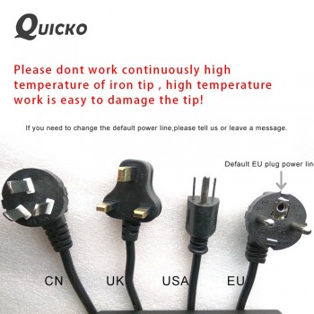 Quick Heating T12 soldering station electronic welding iron 2018 New version STC T12 OLED Digital Soldering Iron T12-952 QUICKO