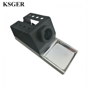 KSGER DIY Soldering Iron Station Stand T12 Holder Welding Iron Tips STC STM32 Metal Handle Aluminum Alloy Tools Welding Repair
