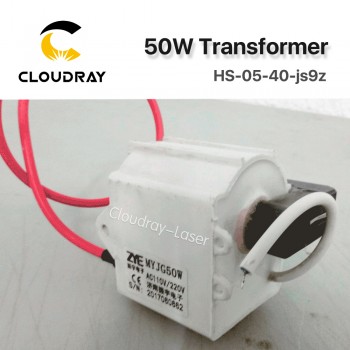 50W High Voltage Flyback Transformer for CO2 Laser Power Supply PSU MYJG-50W